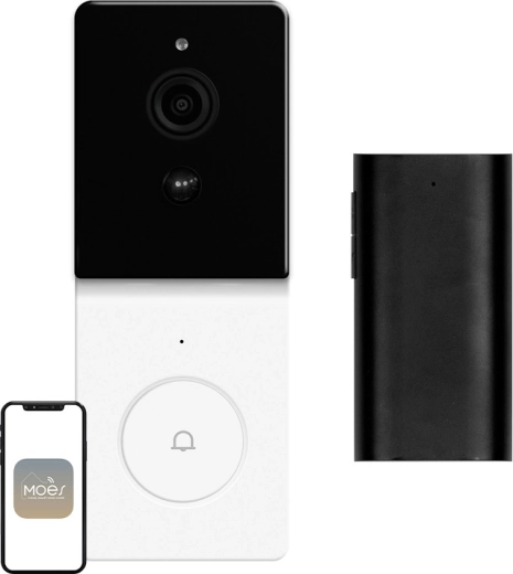 Moes wi‑fi videozvonek s rf 433 mhz a 1080p