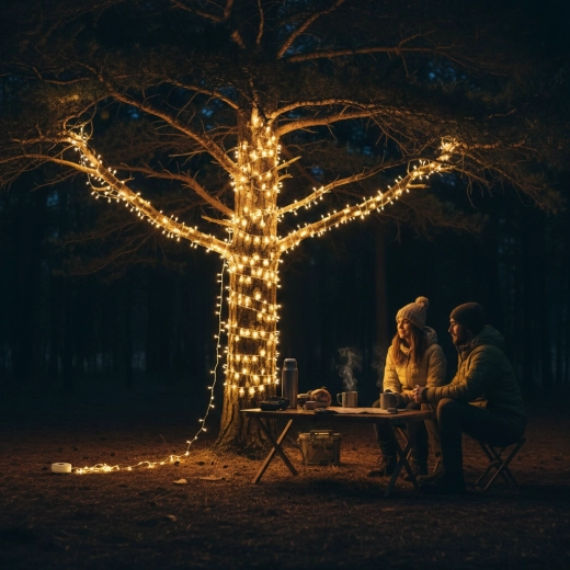 Atmosférické světlo na 8 metrech