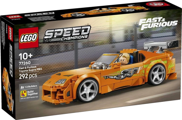 LEGO Speed Champions Rychle a zběsile Toyota Supra MK4