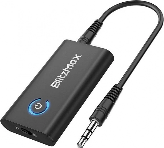 Bluetooth vysílač a přijímač 5.2 s aptX BlitzMax BT05