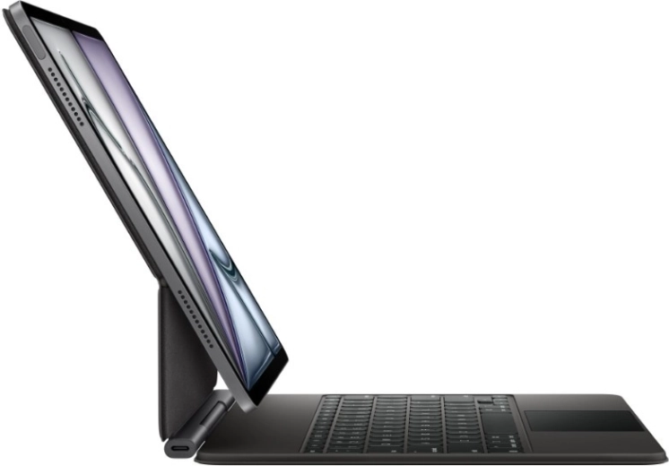 Velký skleněný trackpad s gesty