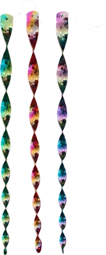 Závěsný reflexní plašič ptactva – spirálový set 3 ks