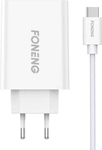 Síťová rychlonabíječka Foneng 10,5 W, 1× USB, kabel USB‑C