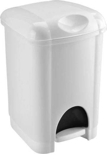 Heidrun plastový nášlapný odpadkový koš 16 l