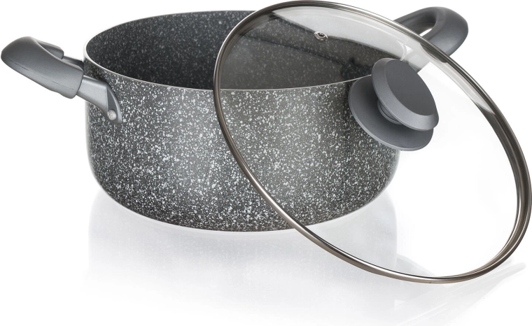 Skleněná poklice s ventilem páry