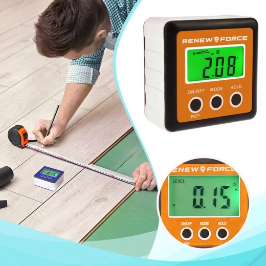 Podsvícený LCD a praktické funkce HOLD/REF