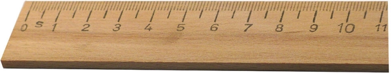 Dřevěné pravítko 1000 mm KMITEX