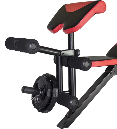 Integrovaný modlitebník a trénink nohou