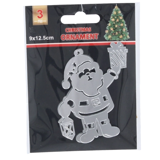 Lesklý stříbrný efekt pro slavnostní záři