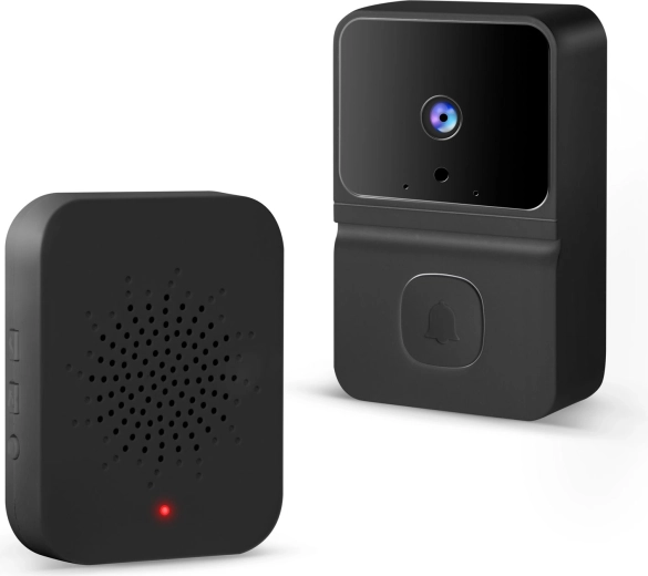 Bezdrátový Wi-Fi videovrátný systém s akumulátorem HD černý