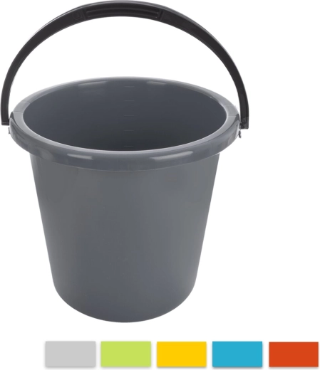 Plastové vědro Mamba 12 l mix barev