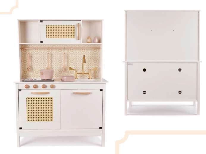 Ratanové detaily a chytré úložné prostory