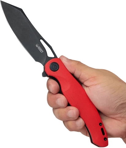 Odolná červená rukojeť G10