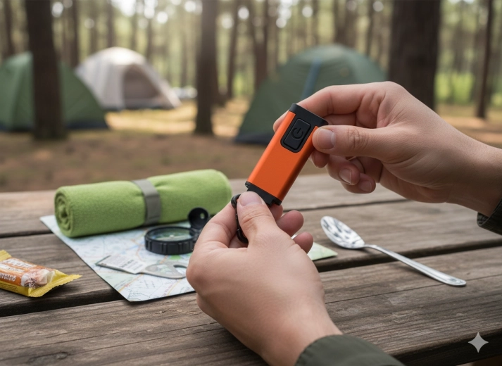 Nabíjení přes USB‑C – vždy připravená