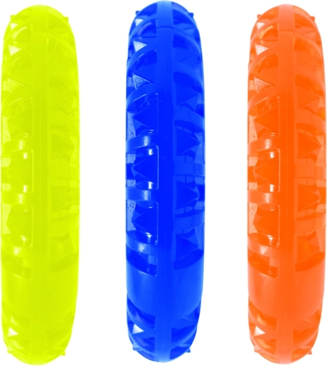 Spiky textura pro lepší úchop a péči o zuby