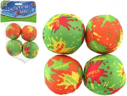 Vodní Bomby Měkké 4ks v Síťce