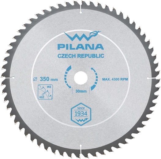 Pilový kotouč PILANA SK 5255 WZ 350 mm, 60 zubů