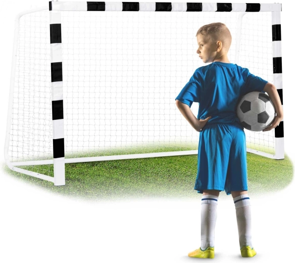 Fotbalová branka Neo-Sport 180 × 120 × 60 cm černo-bílá