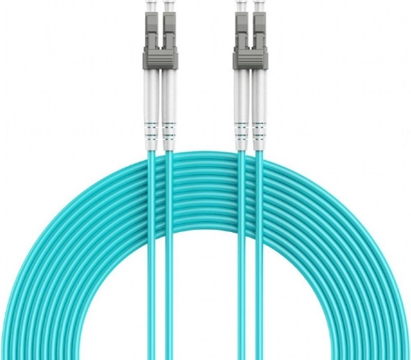 Duplex optický kabel OM4 50/125 LC/LC 0.5m