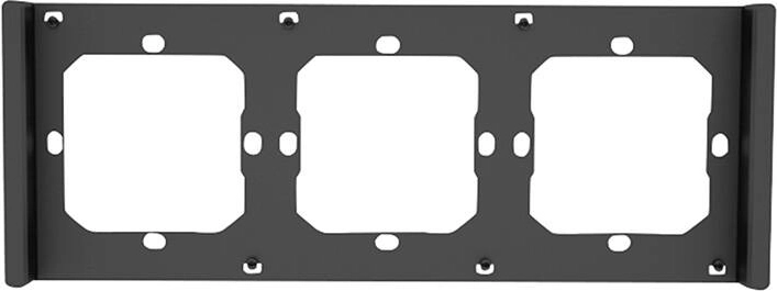 Rámeček pro přepínač SONOFF M5 80 trojitý šedo-černý