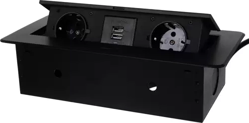 2× zásuvka + 2× USB v jednom modulu