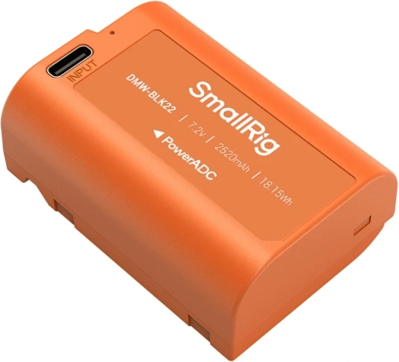 Nabíjecí baterie SmallRig DMW-BLK22 s USB-C pro fotoaparáty Panasonic Lumix