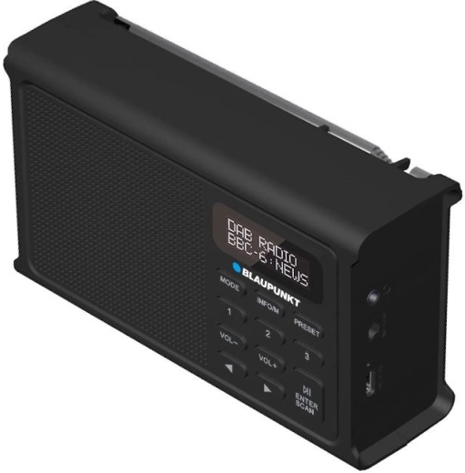 Digitální rádio DAB+ a FM s RDS