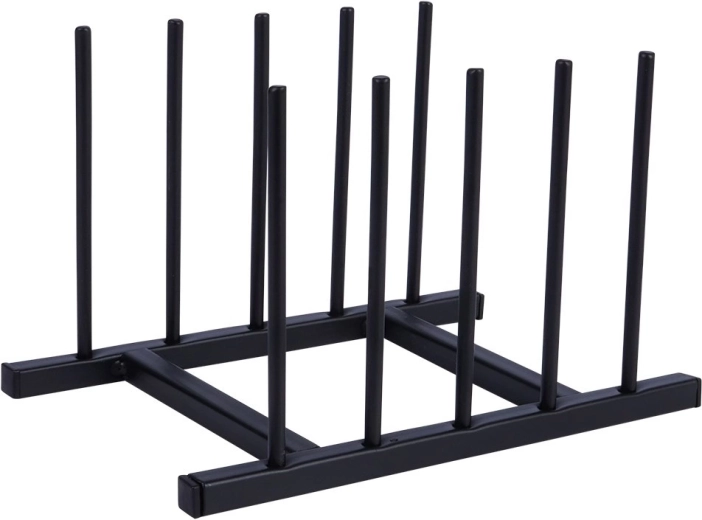 Odolná kovová konstrukce v černé barvě