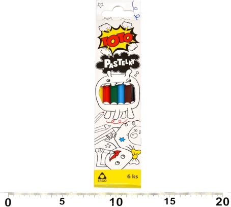 Pastelky ERGO 6 ks