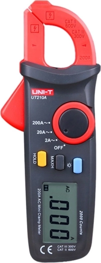 Uni-T mini digitální klešťový měřič ut210a
