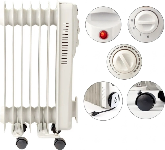 Přesný termostat a 3 stupně výkonu