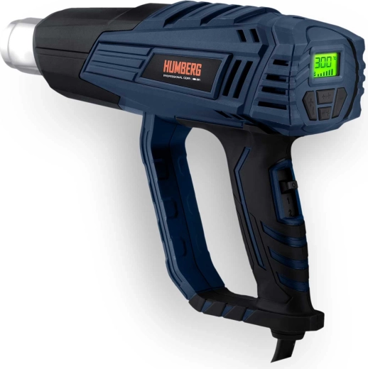 Přesná regulace teploty 60–600 °C s barevným LCD