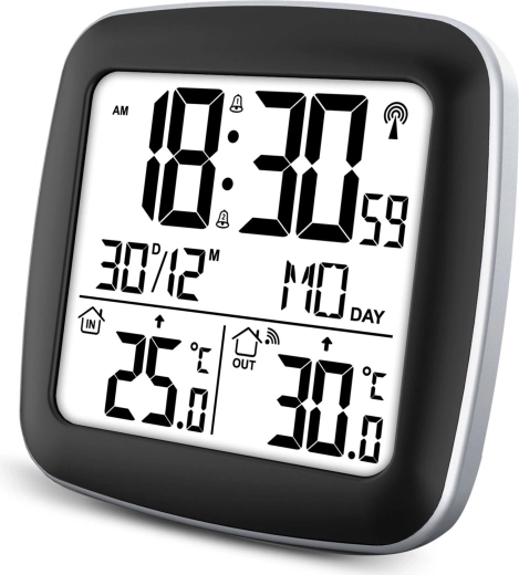 Budík, snooze a přesný čas DCF77