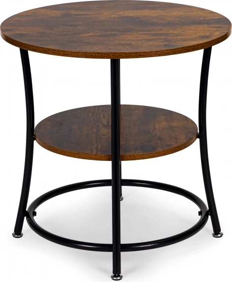 Kulatý konferenční stolek industriální ModernHome