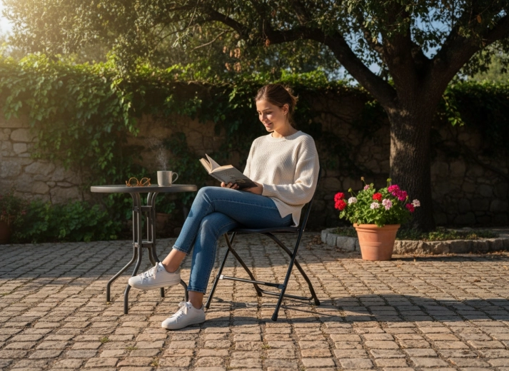 Pohodlí na terase i na zahradě