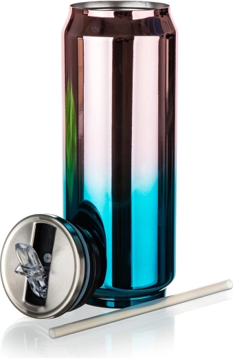 Pohodlné pití s víčkem a brčkem