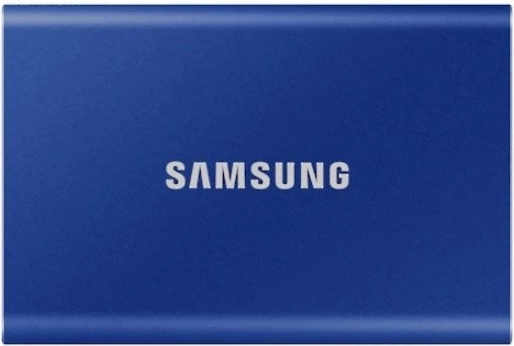 Externí SSD Samsung Portable T7 2TB USB 3.2 Gen.2 Modrý