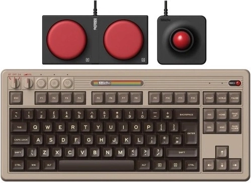 Retro Mechanická Klávesnice C64 Edice