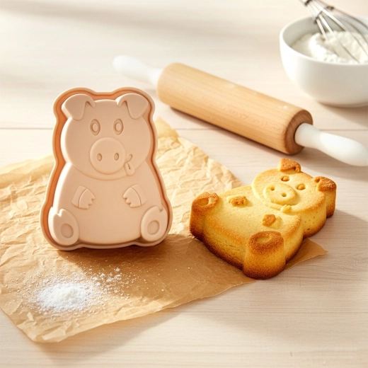 Působivý 3D tvar prasátka