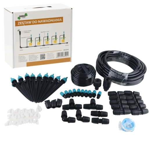 Sada kapkové závlahy s 10 zrašovači a kapkovačem
