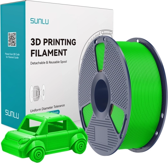 PETG filament Sunlu – Zelená