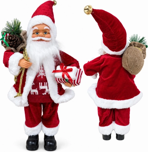Skandinávská vánoční figurka Santa Clause 60 cm