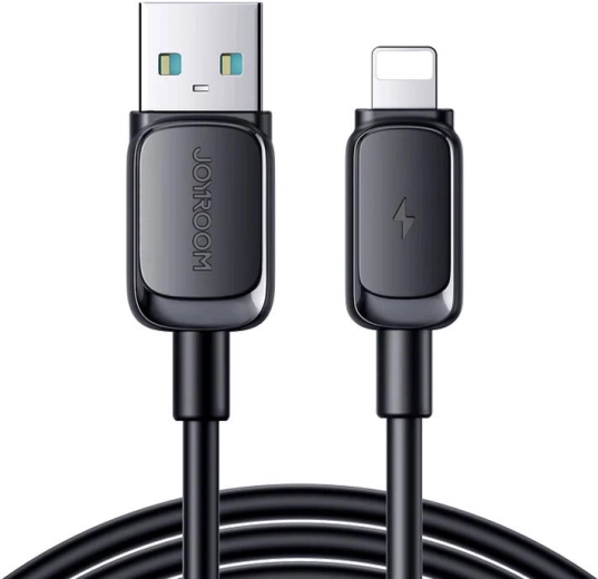 Joyroom nabíjecí a datový kabel USB na Lightning 2,4 A 1,2 m černý
