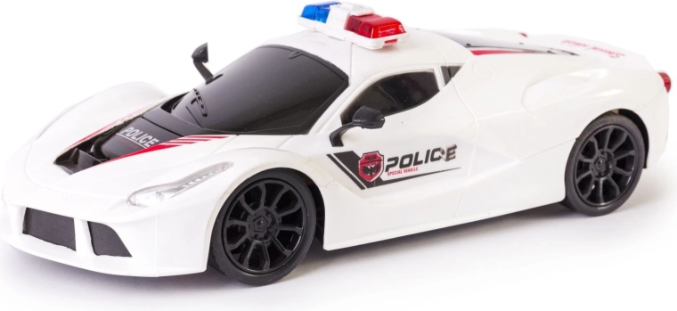 Dálkově ovládané policejní auto 1:16 - 1 kus