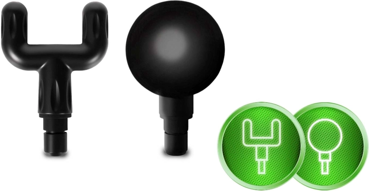 6 hlavic pro cílenou masáž celého těla