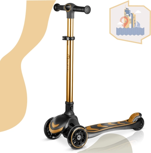 Stabilní balanční řízení lean-to-steer