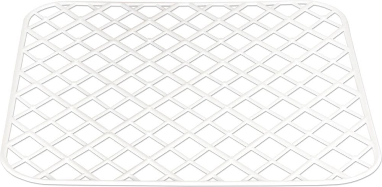 Vložka do dřezu 33 × 33 cm – plastová protiskluzová mřížka, mix barev