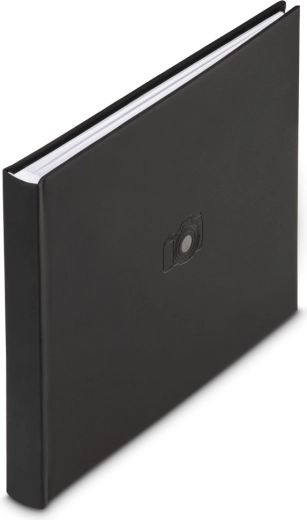Knihové fotoalbum 28 × 24 cm černé