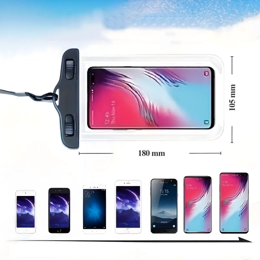 Univerzální vodotěsné pouzdro na telefon a peníze