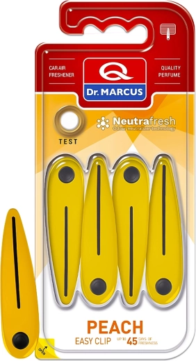 Dr. Marcus Easy Clip Peach osvěžovač vzduchu do auta